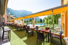 Pizzeria Freibad Bozen - Terrasse